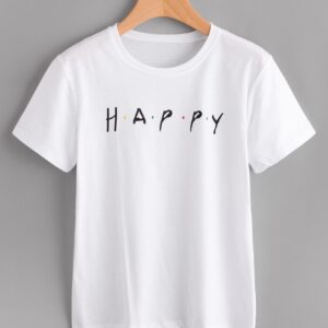 Camiseta con estampado SV
